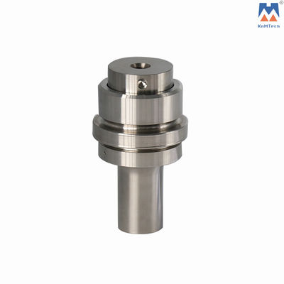 Titânio material do impulsionador da solda ultrassônica do 1:2 para ampliar a amplitude ultrassônica