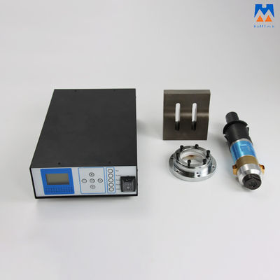 Sistema de solda intermitente ultrassônico de solda plástico de 20KHz 2000W com transdutor e chifre do gerador