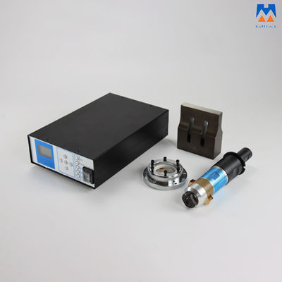 Sistema de solda intermitente ultrassônico de solda plástico de 20KHz 2000W com transdutor e chifre do gerador