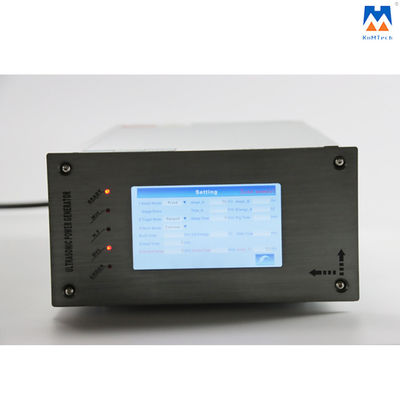 Máquina de solda ultrassônica do PVC de 3KW PP com a imprensa pesada para a soldadura precisa