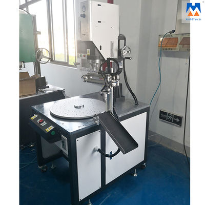 Máquina de solda giratória ultrassônica de 6 estações para a soldadura dos materiais plásticos
