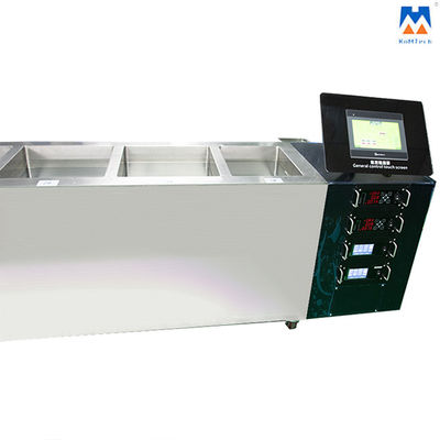 Máquina da limpeza ultrassônica do controle 40kHz do PLC com função de aquecimento