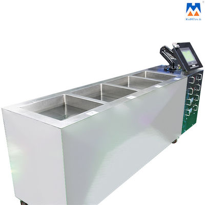 Máquina da limpeza ultrassônica do controle 40kHz do PLC com função de aquecimento