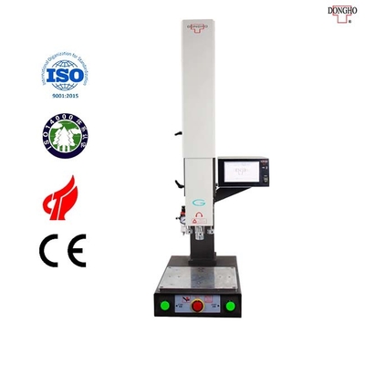 Máquina de solda ultrassônica plástica 15kHz 3000W pneumática com o tela táctil de uma cor de 7 polegadas
