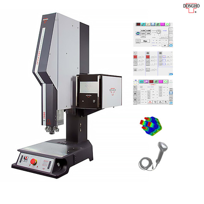 Máquina de solda plástica ultrassônica 20KHz com sistema de controlo pneumático