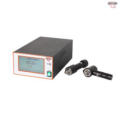 Máquina de soldadura ultrassônica plástica do ponto 35KHz com o revólver reto do punho
