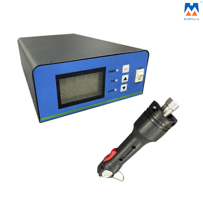 máquina de soldadura ultrassônica 300W do ponto 28KHz para a selagem da roupa