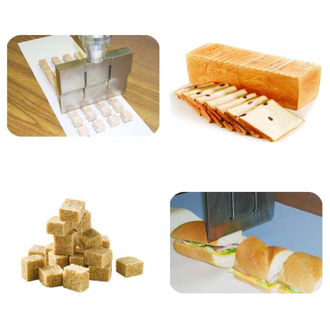 lâmina de corte ultrassônica do alimento